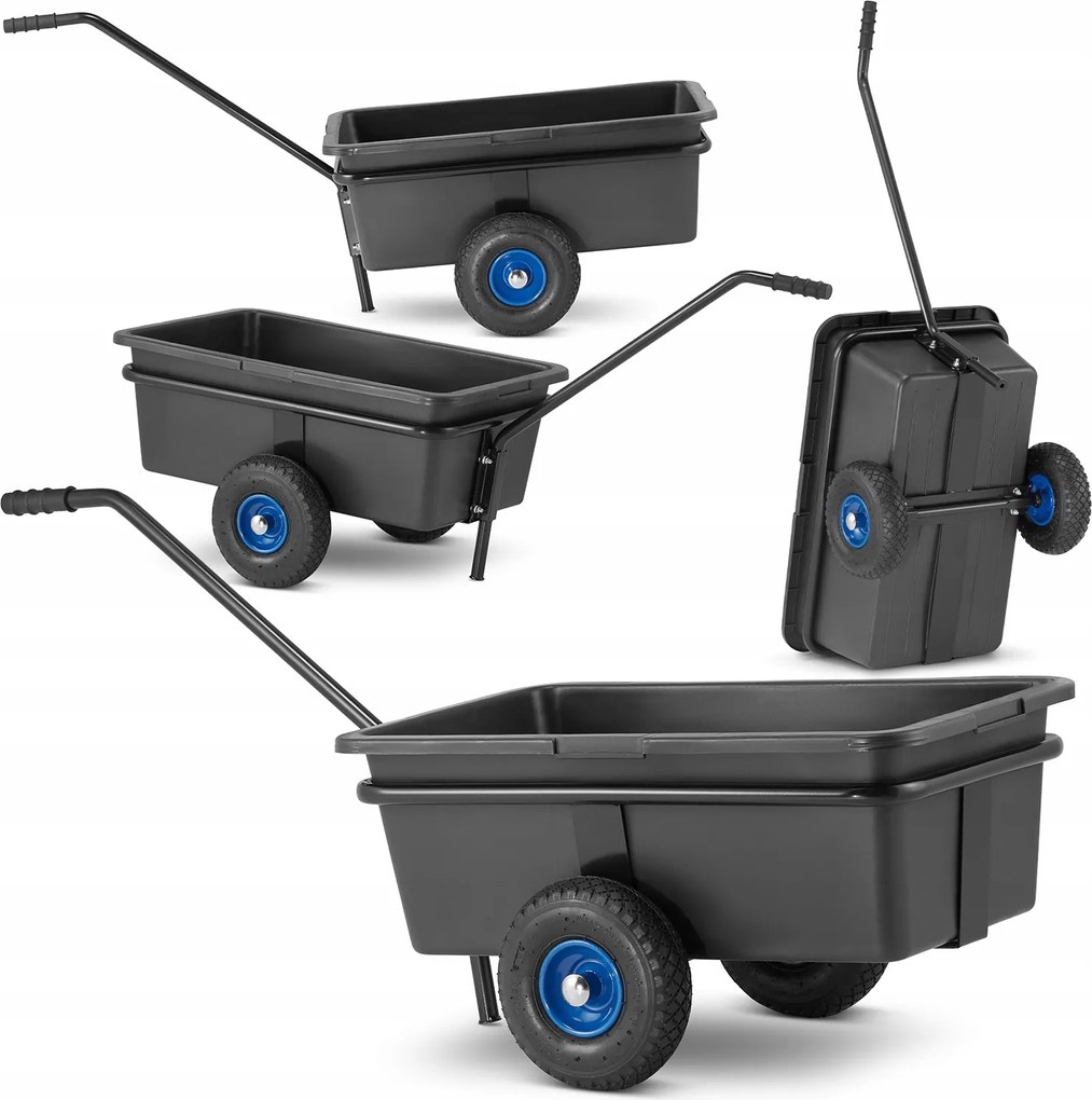 Kocsi kétkerekű talicska kalfas kastra 135L