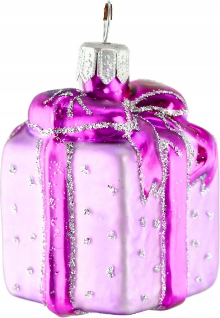 Karácsonyfadísz Rózsaszín Ajándék