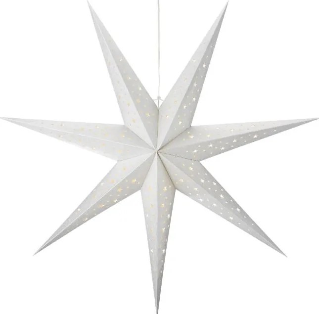 Markslöjd 705613 - LED karácsonyi dekoráció BLANK LED/0,4W/3xAA 75 cm ezüst