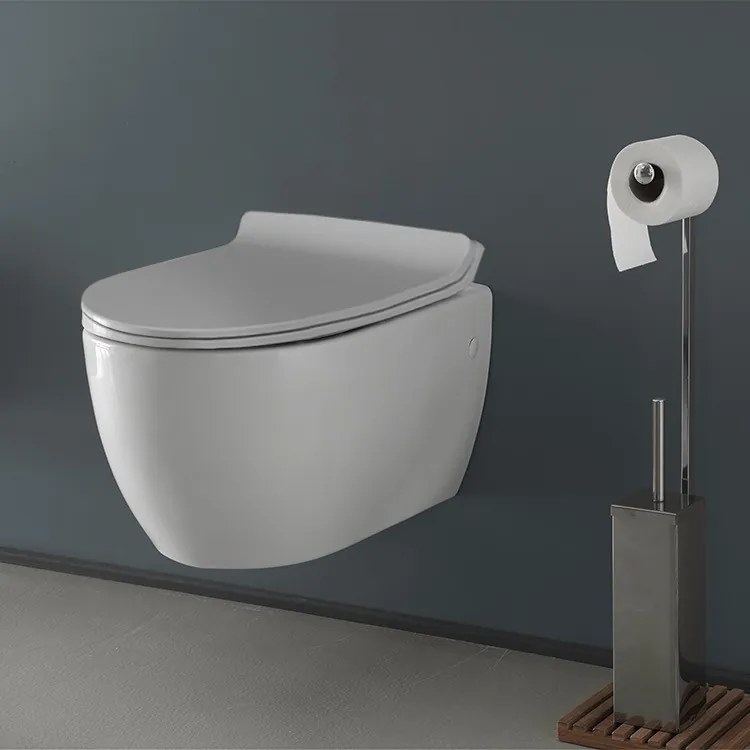 CeraStyle CITY fali WC - perem nélküli - rimless - rejtett rögzítésű - 53 cm
