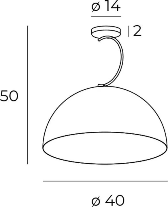 Függeszték Fekete TWENTY MAXLIGHT P0463