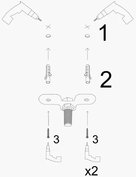 Kábelcsillár KEM 7xE27/40W/230V arany