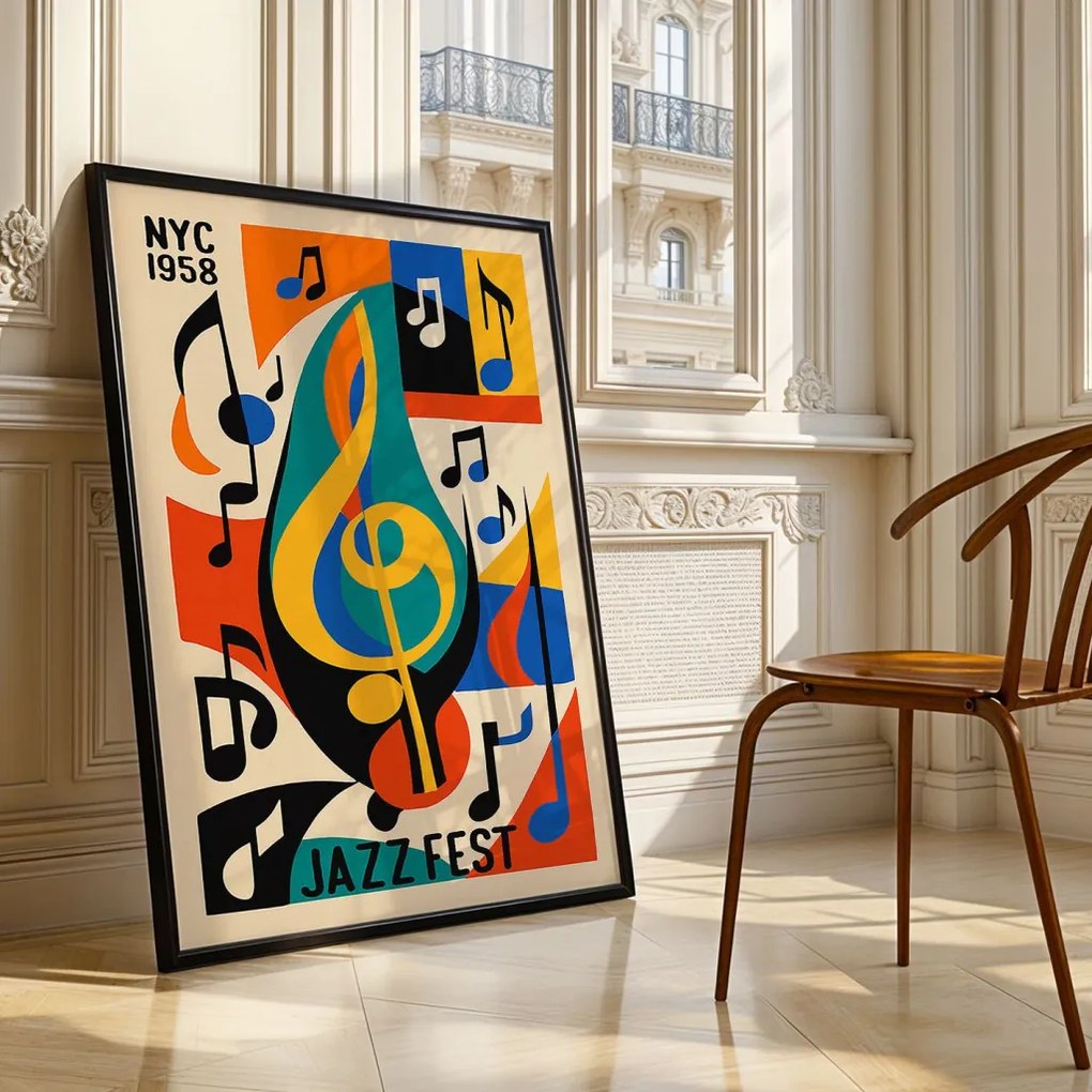 SC11205 keretezett MDF falikép, 35 x 45 cm