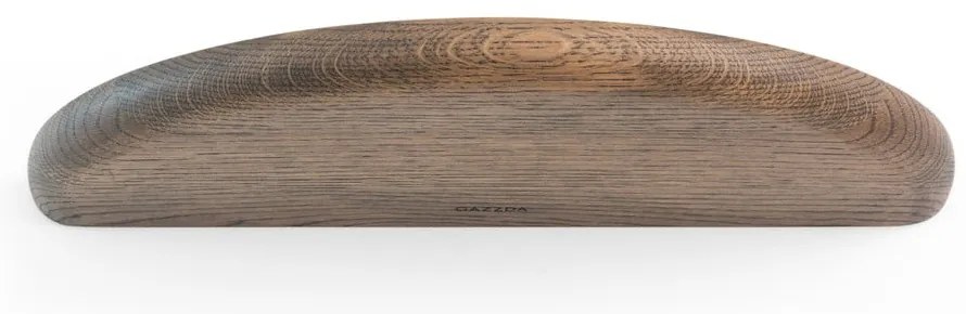 Barna tölgyfa fali polc 40 cm Mu – Gazzda