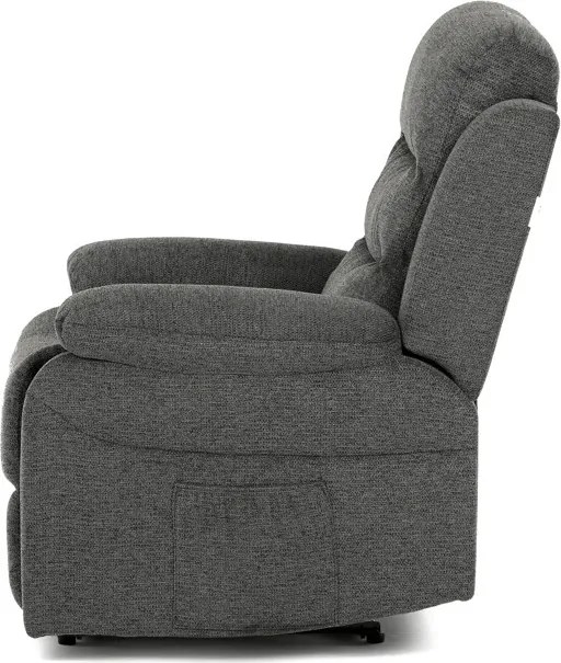 Dönthető fotel szürke, szövet anyag TV-4086 GREY2