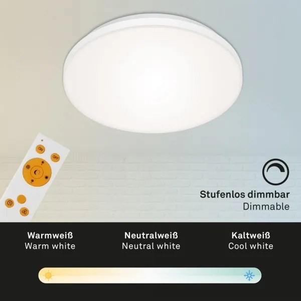 Briloner 7377-016 - LED Dimmelhető mennyezeti lámpa LED/12W/230V 3000-6500K