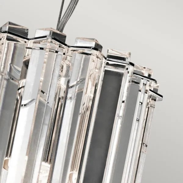 ELSTEAD KL-CRYSTAL-SKYE-MP CRYSTAL SKYE Fürdőszobai Függő Lámpa Króm G9 IP44