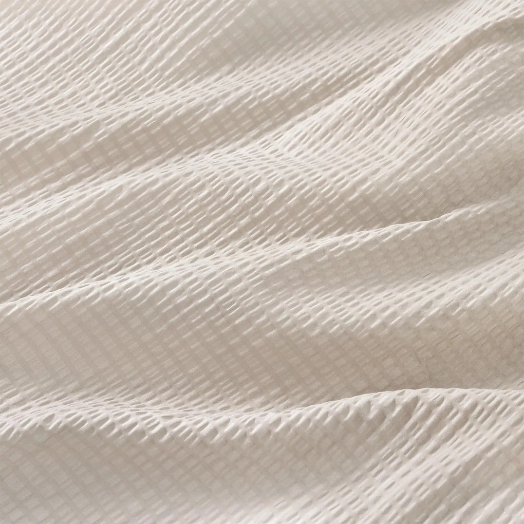 Goldea krepp ágyneműhuzat - latte 150 x 200 és 50 x 60 cm