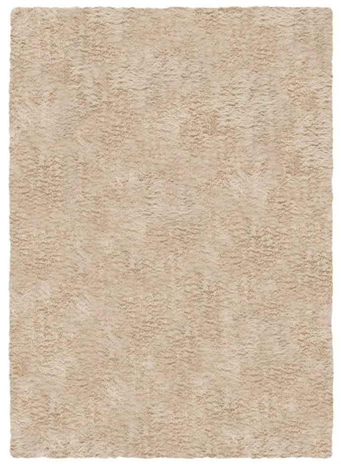 Bézs szintetikus szőrme szőnyeg 80x150 cm Alpine Faux Fur – Flair Rugs