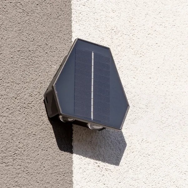 Immax 08488L - LED napelemes fali lámpa szenzorral LED/2W/5V IP54