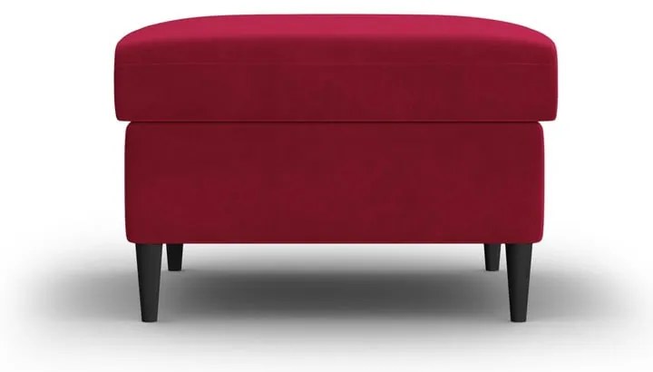 Piros bársony lábtartó Kyoto – Cosmopolitan Design