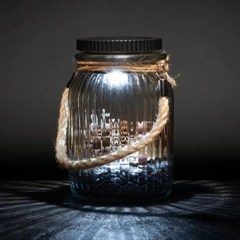 Napelemes lámpa szett 3 db LED műanyag  5 db meleg fehér