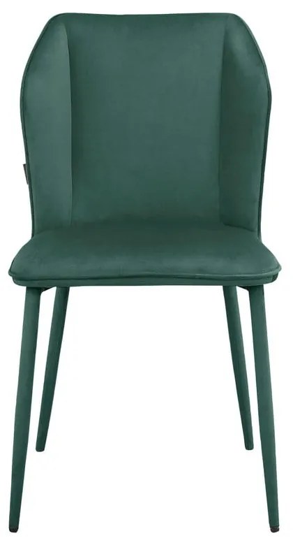 Zöld bársony étkezőszék szett 2 db-os Wilma – Støraa