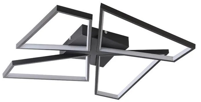 LED állítható mennyezeti lámpa 115W 230V 3000-6500K fekete + DO