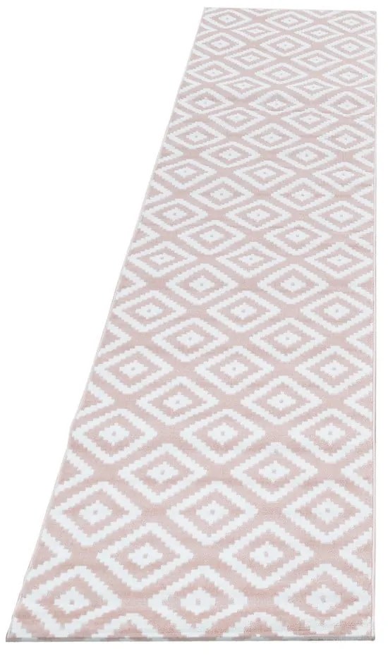 Világos rózsaszín futószőnyeg 80x300 cm Plus – Ayyildiz Carpets