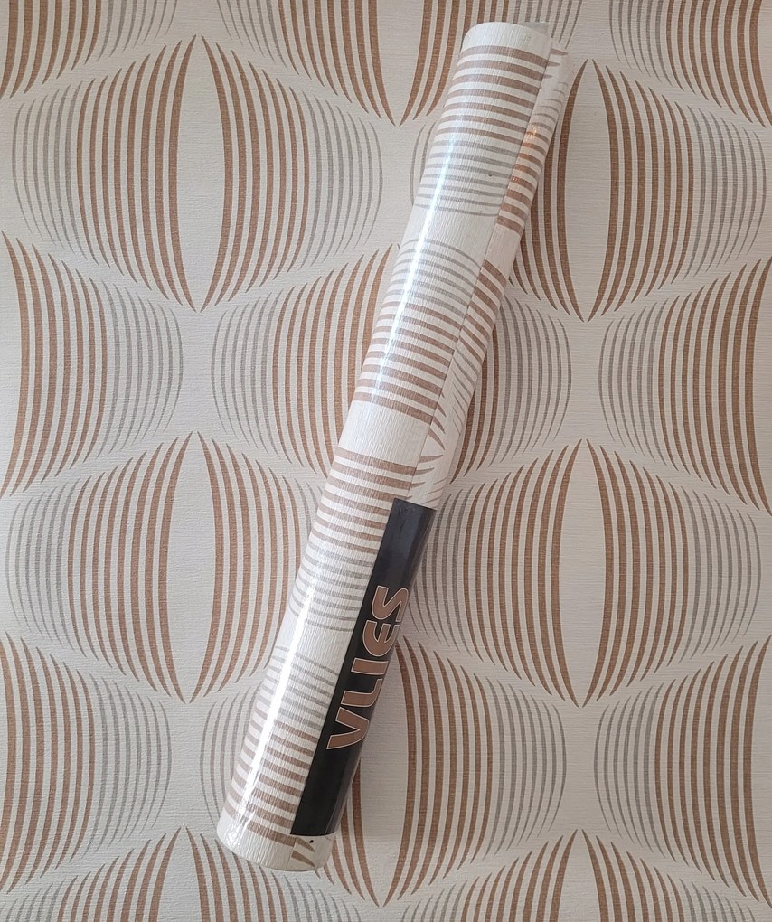 Geometrikus fali tapéta, 005-08-8