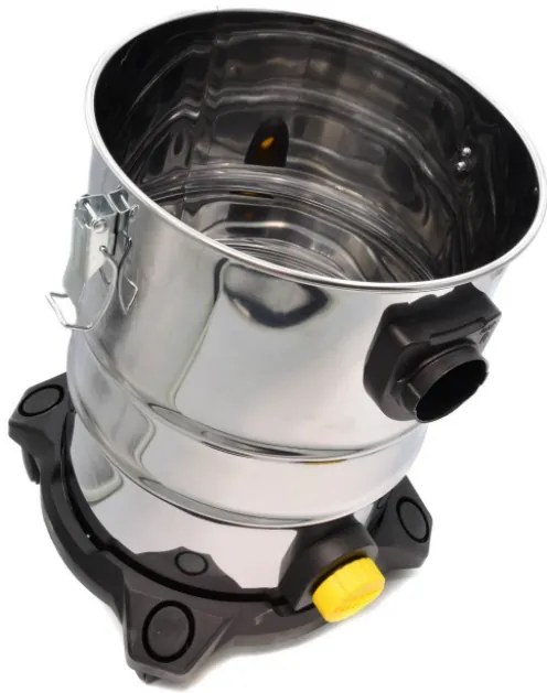 Ipari száraz/nedves porszívó 25L 1800W kellékekkel