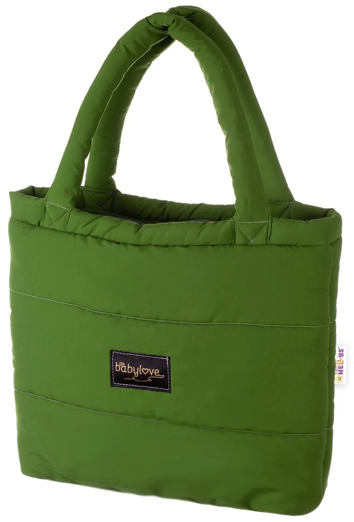 Baby Nellys babakocsi táska STYLE, olívaolaj