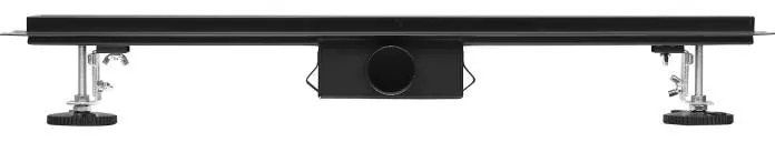 AREZZO design 2in1 800 mm-es rozsdamentes acél folyóka fekete