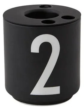 Porcelán gyertyatartó készlet 4 db-os Mini - Design Letters