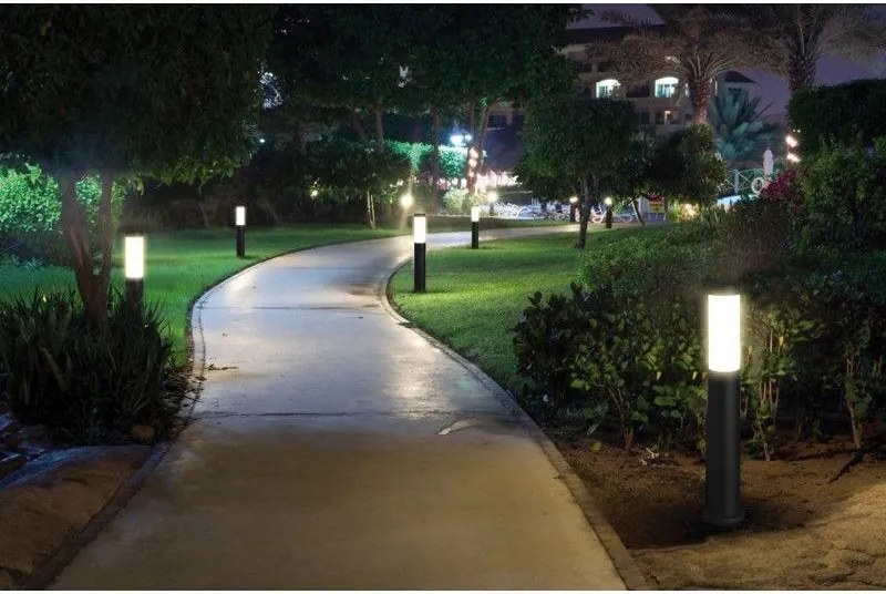 NOVOLUX 391B-F0224B-04 MAXIMA Modern Kültéri Állólámpa Antracit, Fehér LED IP55