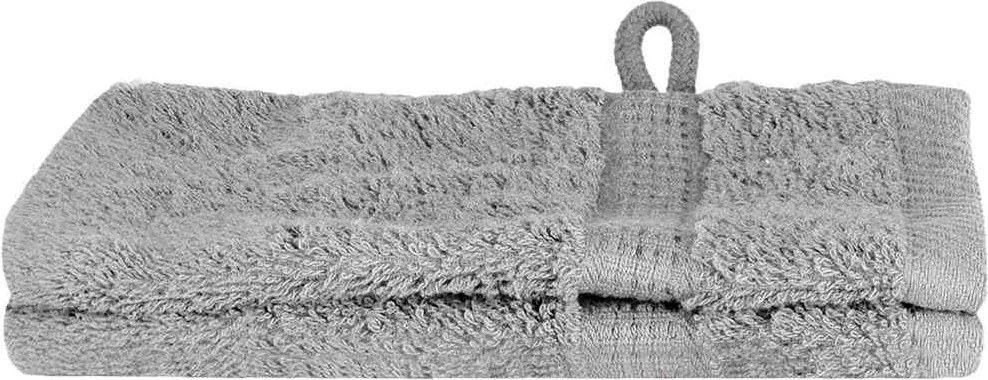 vidaXL Vendégtörölköző SOLUND 2 pcs Szürke 15 x 21 cm 550 gsm