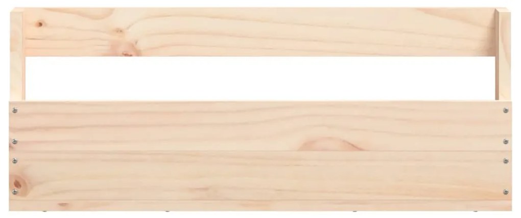 2 db tömör fenyőfa fali cipőtartó 59 x 9 x 23 cm
