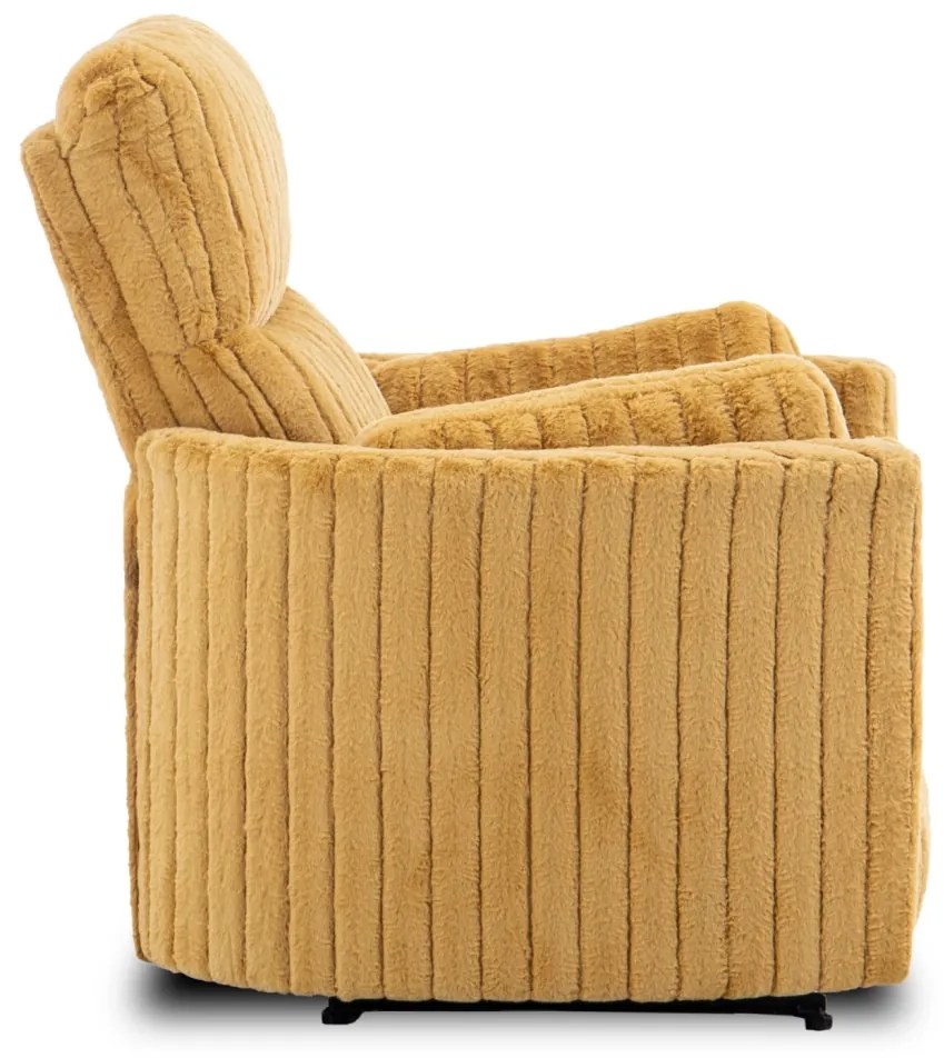 Tv és Pihenőfotel Mustár Színben. RAUL