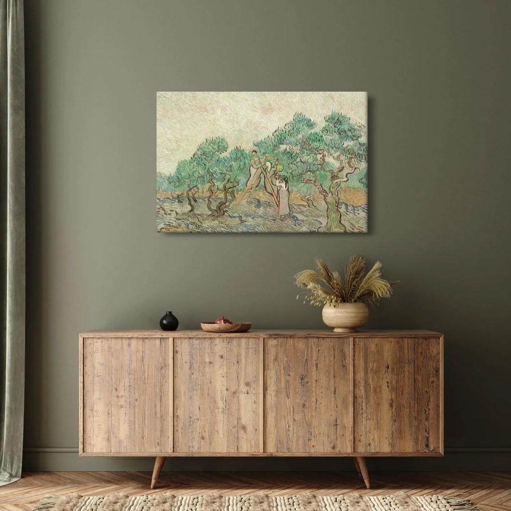 Kép - Vincent van Gogh, The Olive Orchard, reprodukciók (90x60 cm)