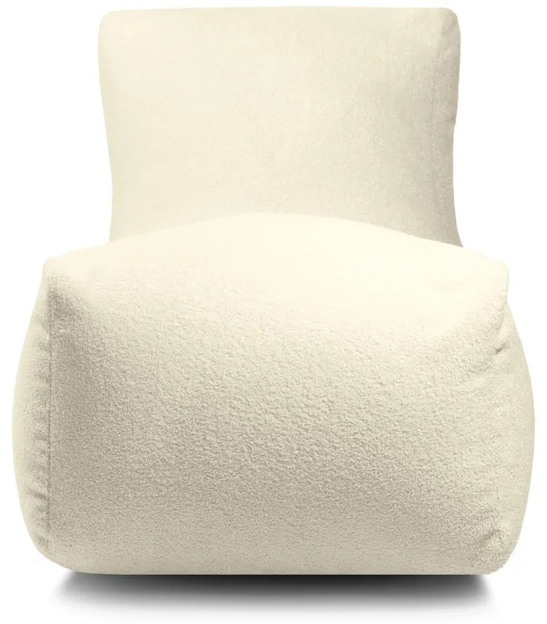 Barna buklé babzsákfotel Lounge – SLOWDOWN