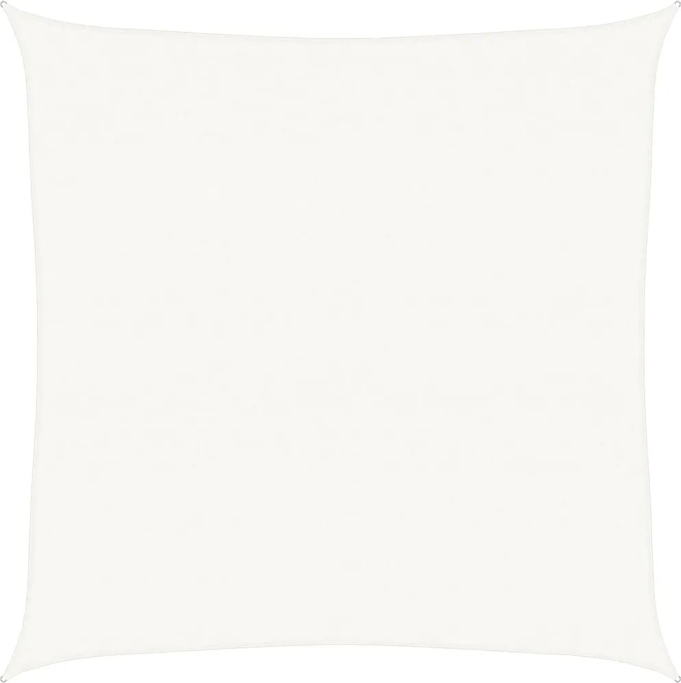 vidaXL fehér HDPE napvitorla 160 g/m² 7 x 7 m