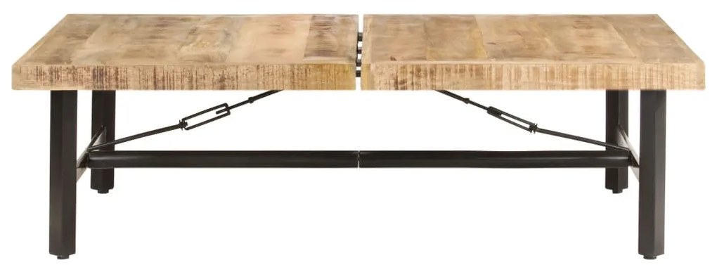 Tömör mangófa dohányzóasztal 142 x 90 x 42 cm