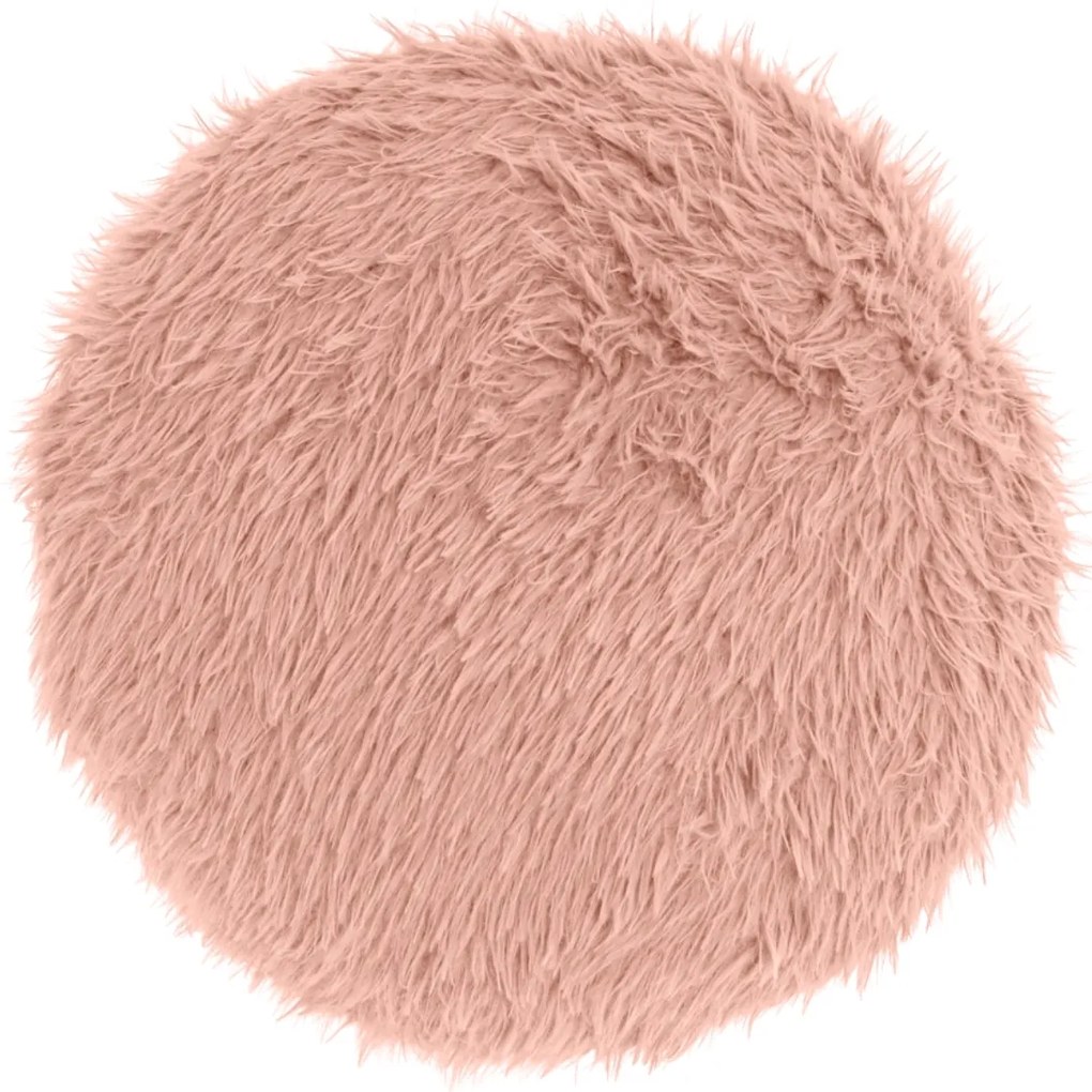 Kerek dekoratív párna MATS 40 cm, rózsaszín