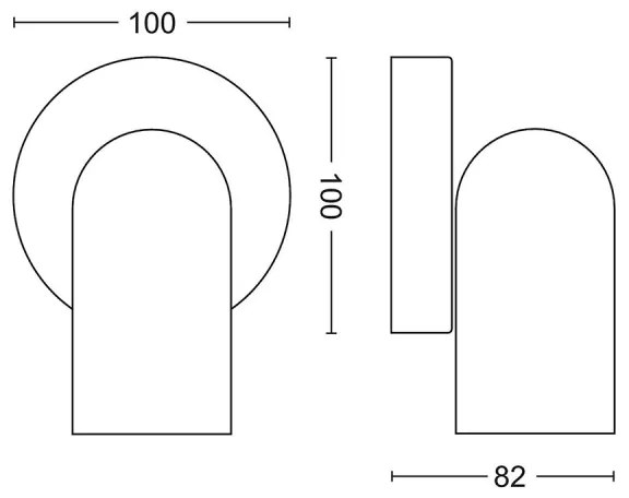 Philips 50581/31/PN - Spotlámpa MYLIVING PONGEE 1xGU10/5,5W/230V