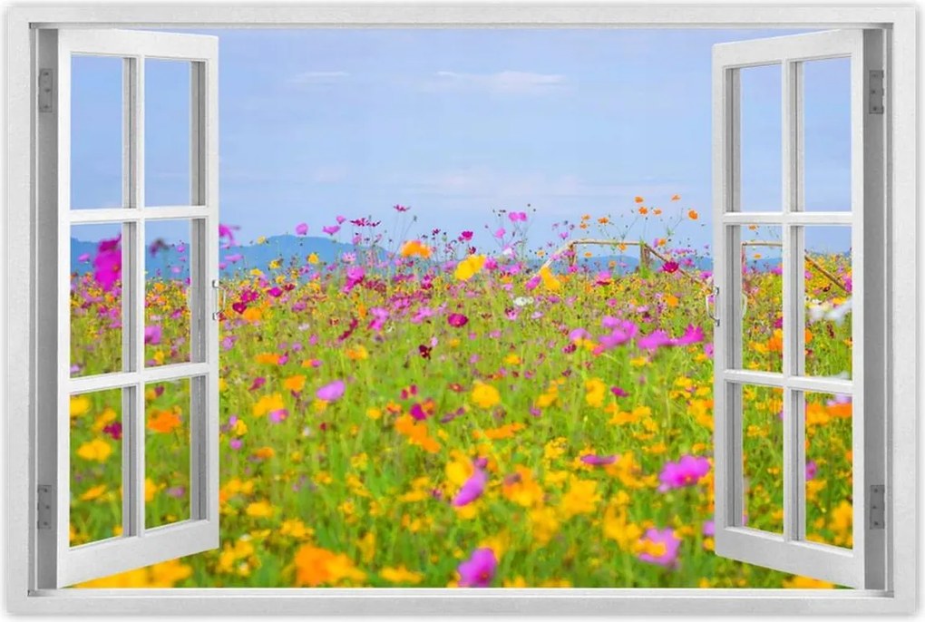 Poszterek 90x60 Virágok tengere Virágok