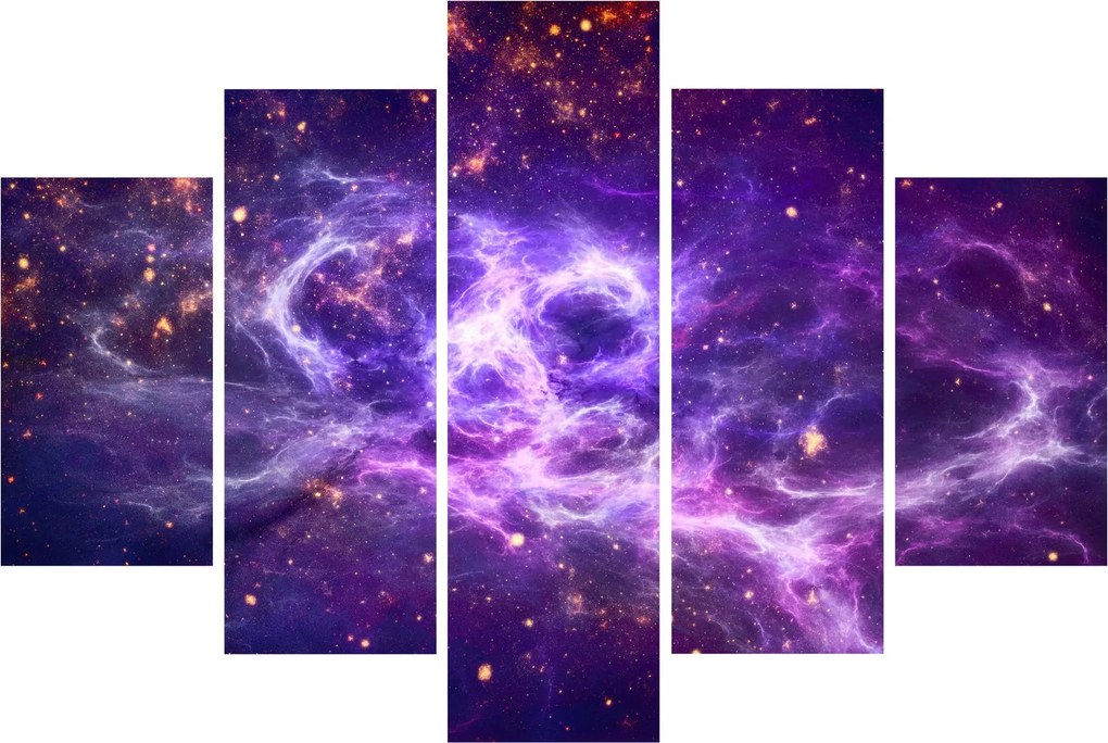 Kép - Lila Univerzum (150x105 cm)