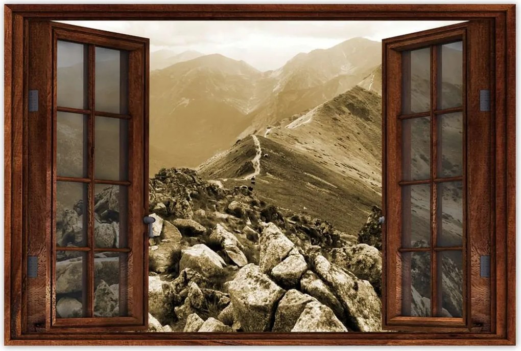 Poszterek 60x40 Tátra Lengyel hegyek Kilátás