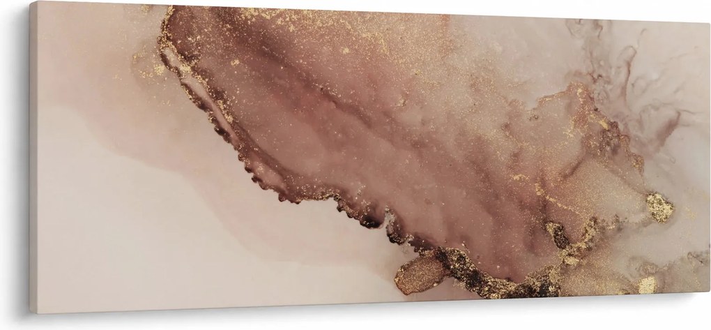 Kép - Arany csillogás (120x50 cm)