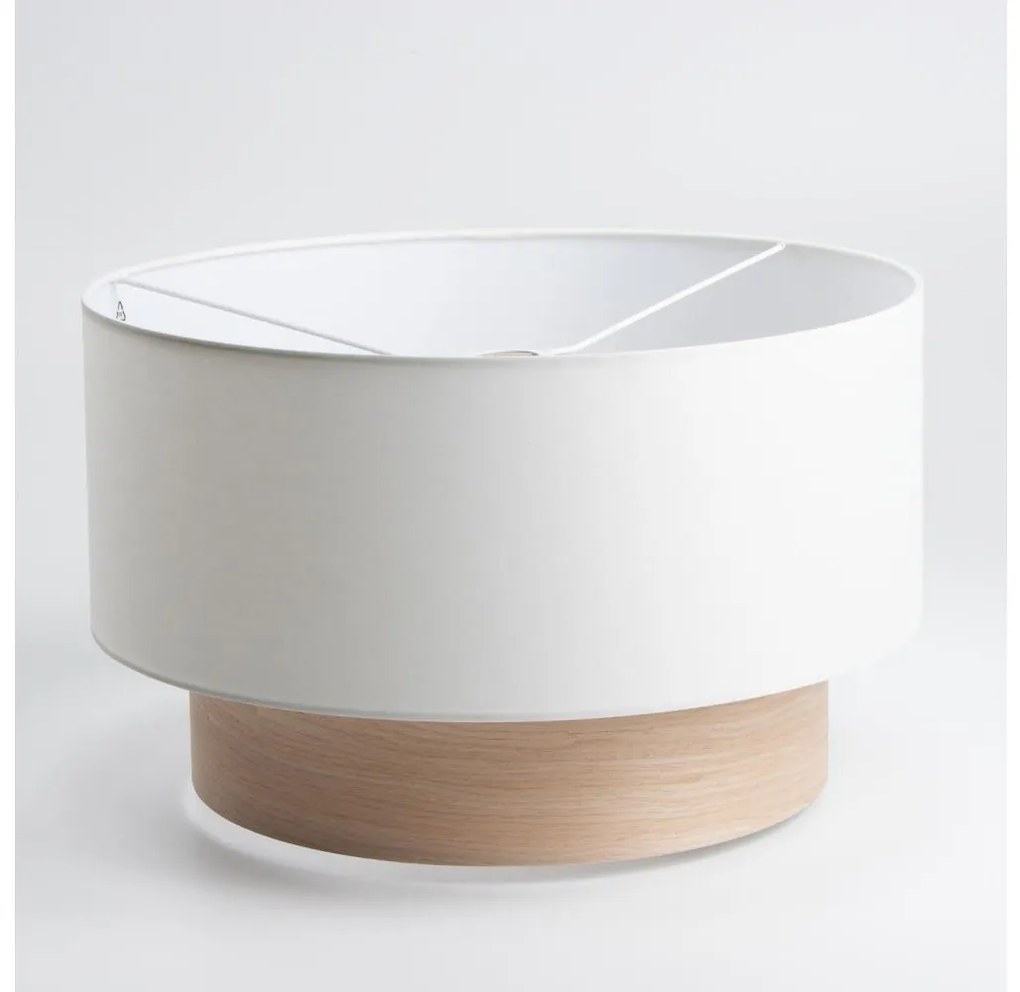 KERIA univerzális búra, Ø 50 cm, fehér/barna