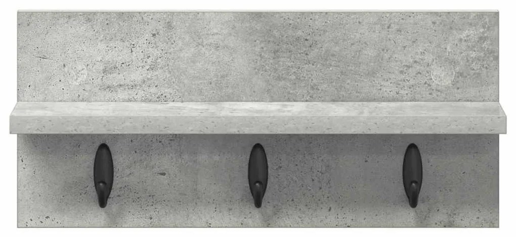 Fali Kabáthorog Beton szürke 40 x 10.5 x 18 cm Faanyag