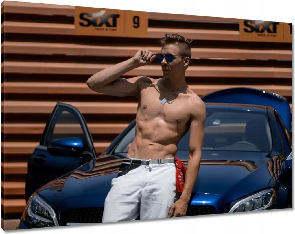 Vászonkép 100x70 Férfi Erő