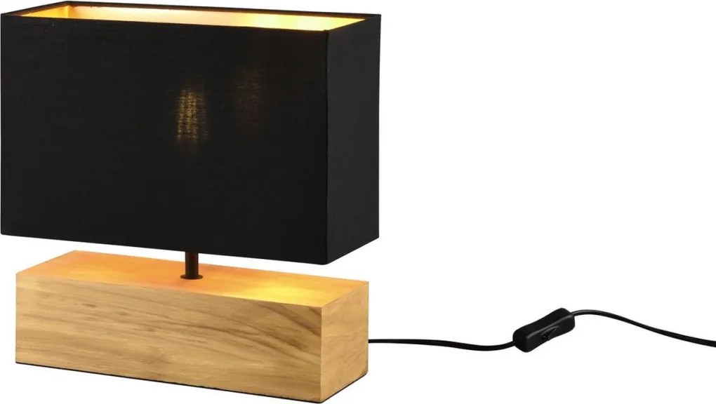 Trio WOODY R50181080 Asztali lámpa 1x60w/e27 ip20