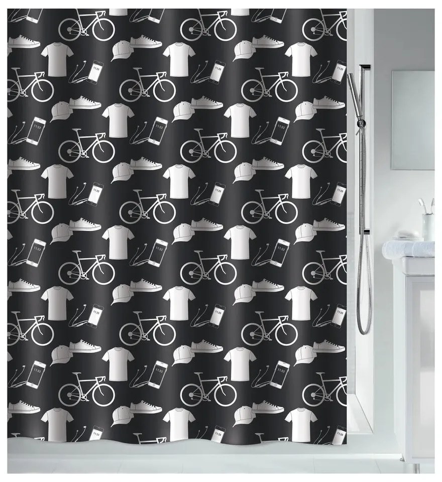 Zuhanyfüggöny 180x200 cm Patchwork – Spirella