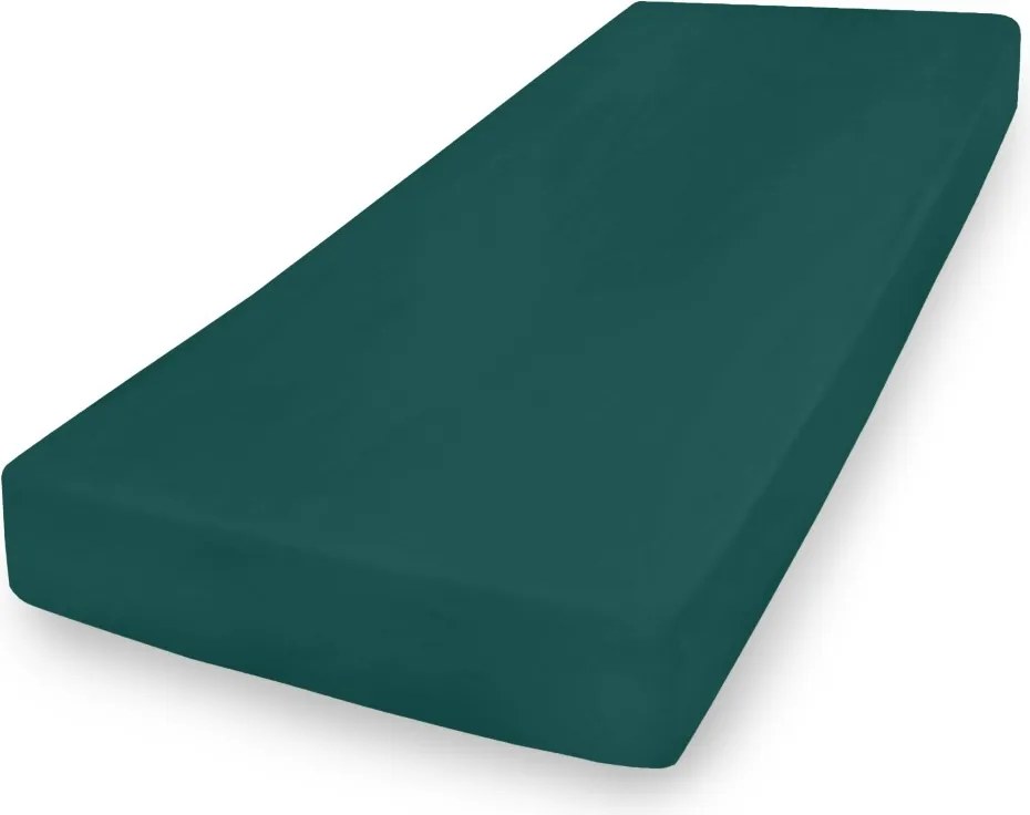 Prémium gumis jersey lepedő 190x210, 200x220x20, cipő.zöld_34, Matex