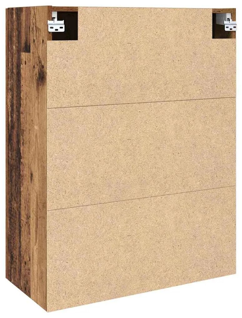 Fali szekrény Falra szerelhető Barna 69.5 x 34 x 90 cm Faanyag