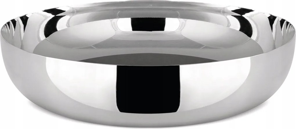 Alessi Acél salátatál 29 cm polírozott