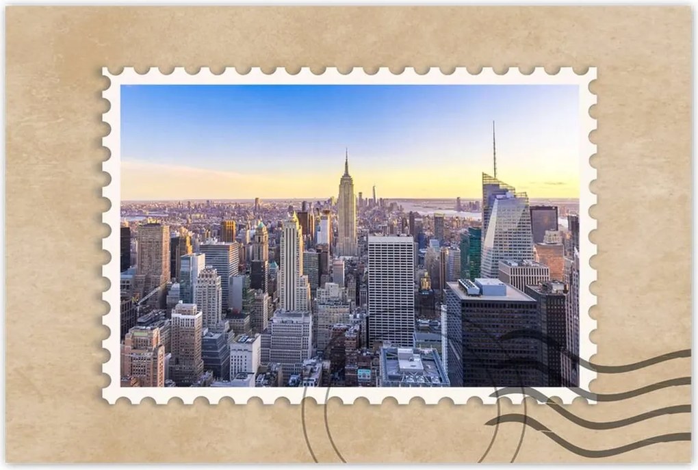 Poszterek 90x60 New York Kilátás