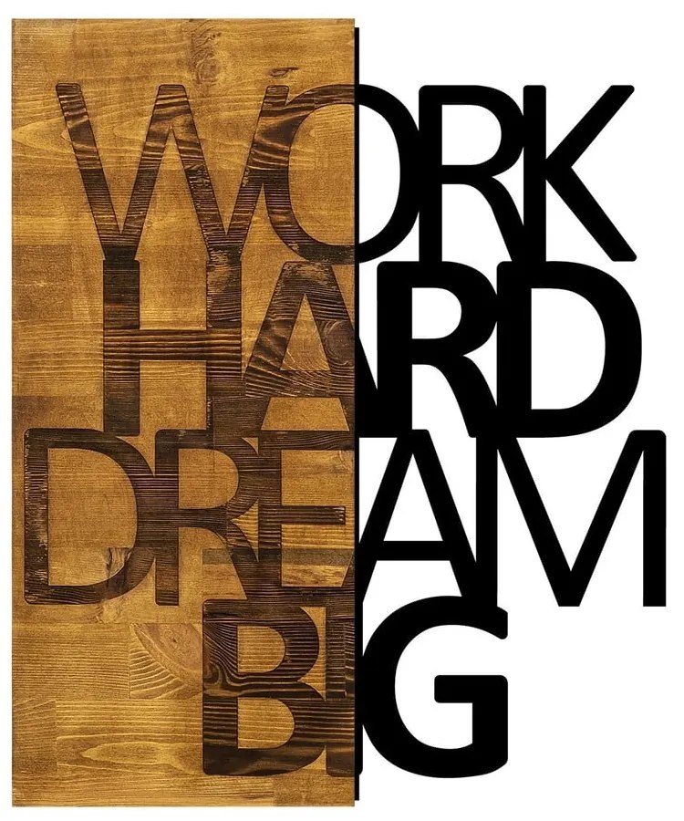 Dream Big fali dekoráció - Wallity