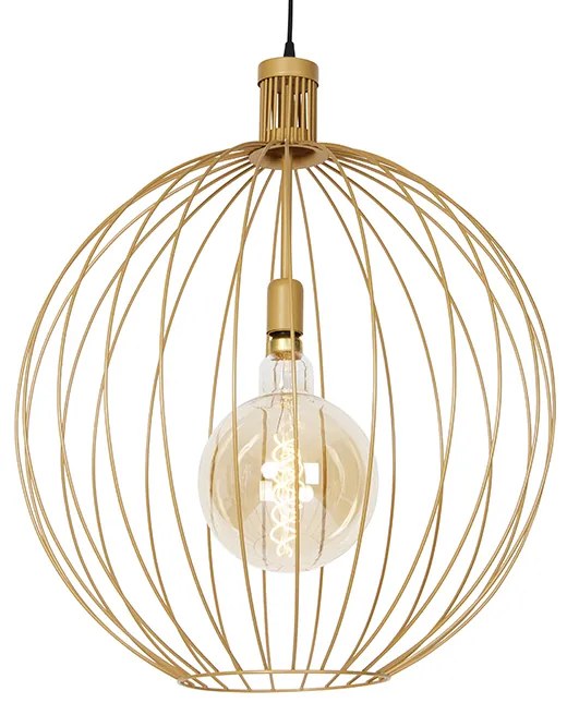 Design lógólámpa arany 60 cm - Wire Dos