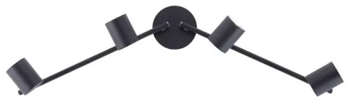 Leuchten Direkt 11944-13 - LED Spotlámpa TARIK 4xGU10/5W/230V antracit